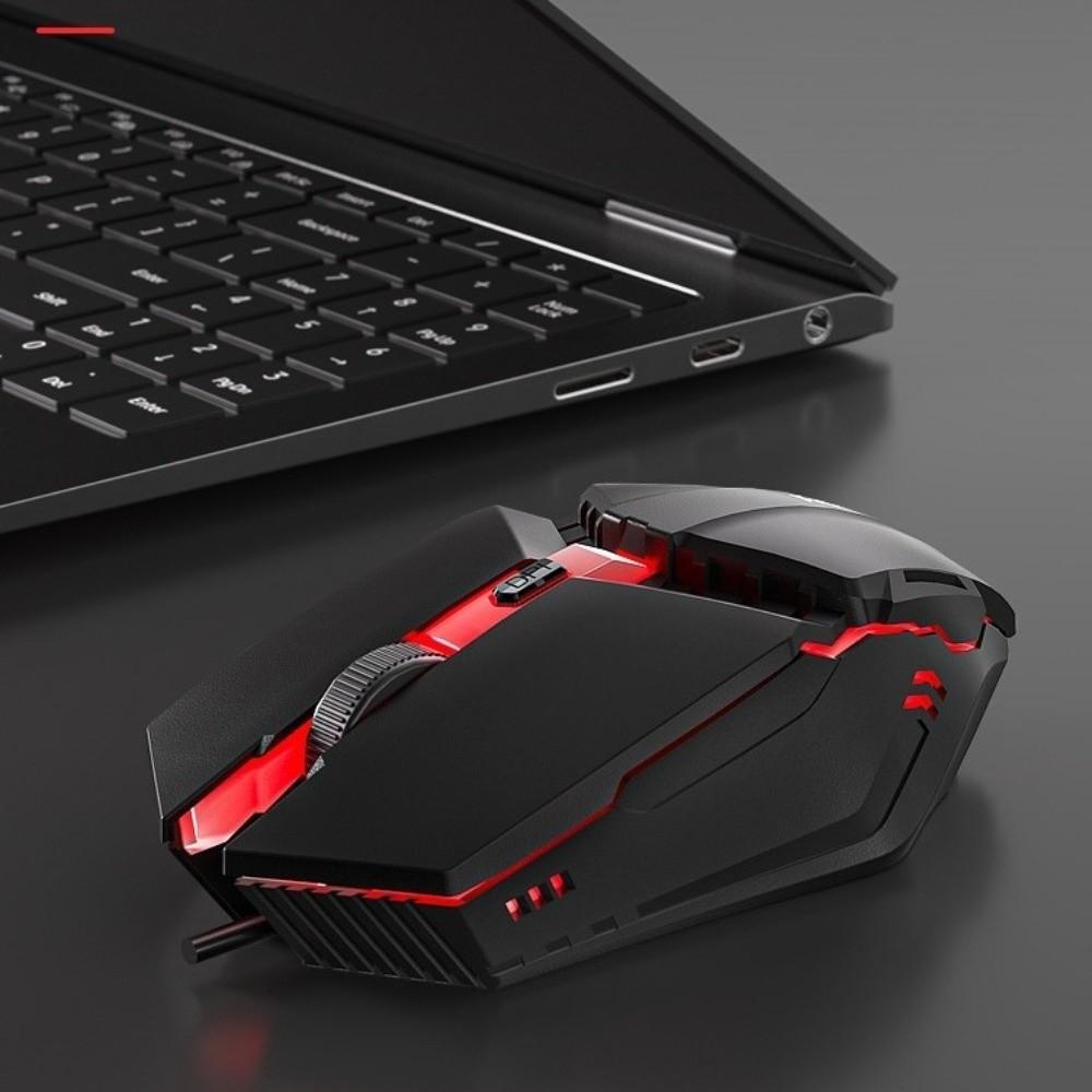 4 Buttons Wired Gaming Mouse Ergonomic Design RGB Gaming Mouse Optical Gaming Mouse  For Gamer