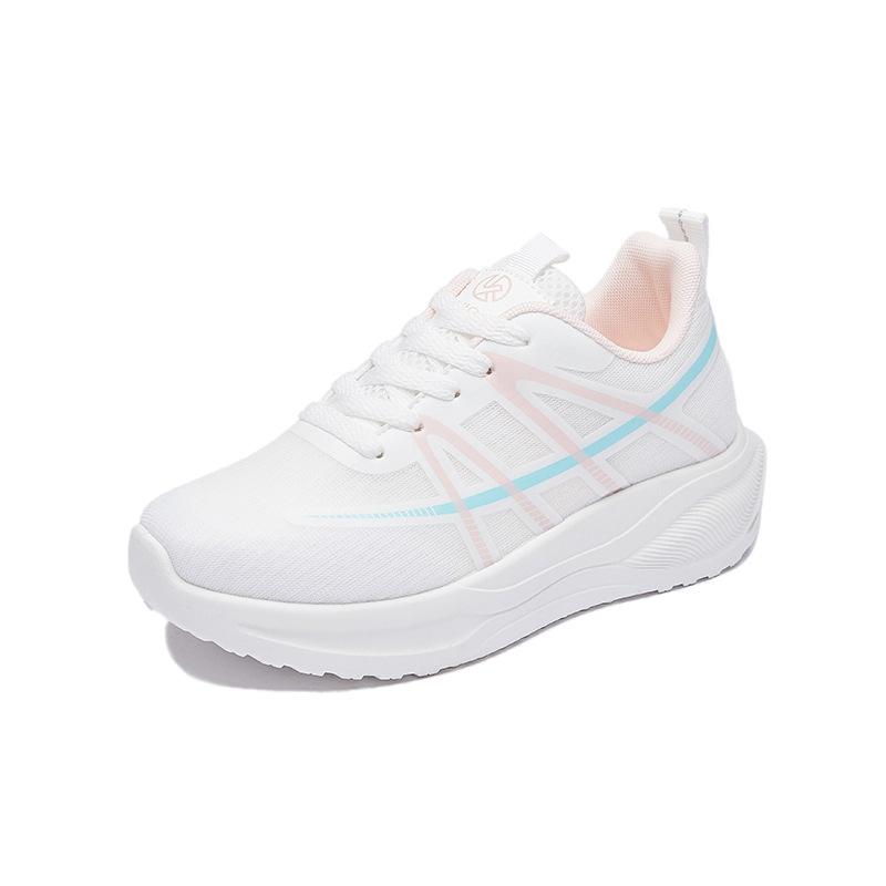 Lässige Dad-Schuhe für Damen, klobige Plateau-Sneaker, bequeme Schnür-Wanderschuhe, rutschfeste Tennis-Sneaker, atmungsaktive sportliche Laufschuhe für Damen