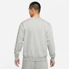 Men's Nike Sweatshirts Men's Light Gray Crew Neck Moderate Regular