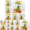 Delightful Grumpy Pickle In A Jar Sculpture Playful Cartoon Art For Birthday And Holiday Gifts