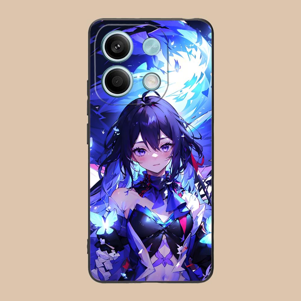 

HSR Seele Matte TPU Mobile Phone Case for POCO F8 F7 F6 F5 F4 F3 F2 Pro GT C75 C71 C65 C61 C40 Pro Ultra Colorful Cover Poco C40