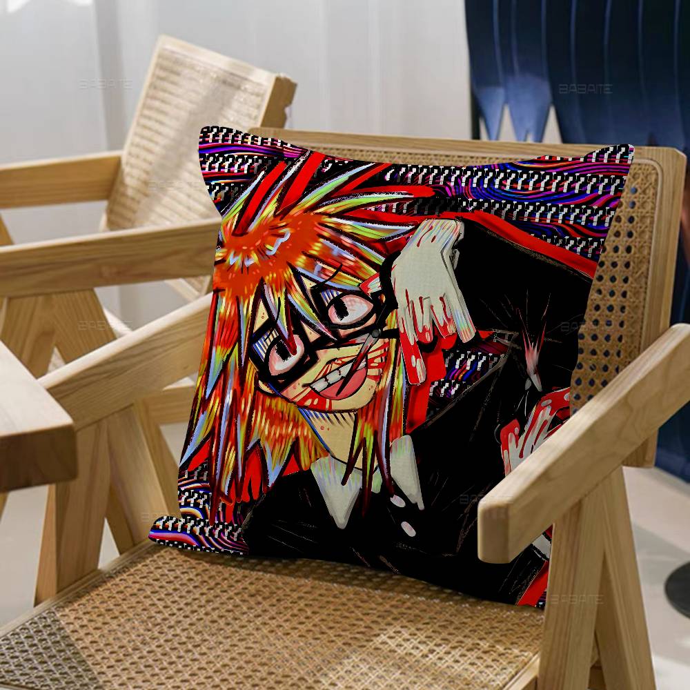 Ranfren Anime pillow cover sofa cushion cover home room decoration children gift