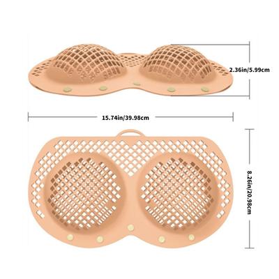 Reinforced Mesh Laundry Organizers For Bras Underwear Delicate Garments Prevents Stretching Sturdy Silicone Wash Bag