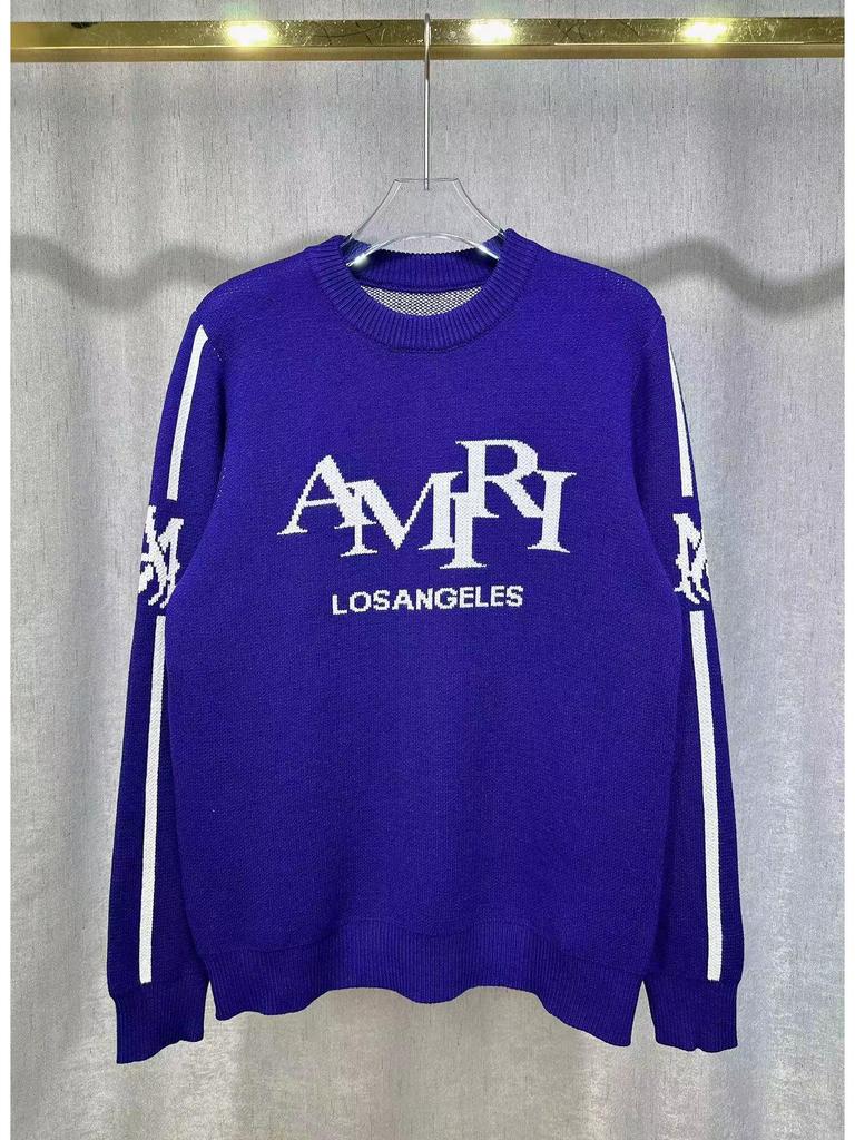 Amiri Herbst/Winter Kapuzenpullover mit Stickerei, Kirin-Arm und AMIRI-Buchstaben für Herren