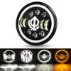 7 Inch Motorcycle LED Headlight for Motorcycle JEEP Wrangler JK Harley Touring Road King Yamaha 7Inch Round LED Headlight