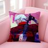 Cool Hot Game DDevil May Cry Cushion Cover Pillowcase Short Plush Invisible Zipper Room Sofa Cushion Cover