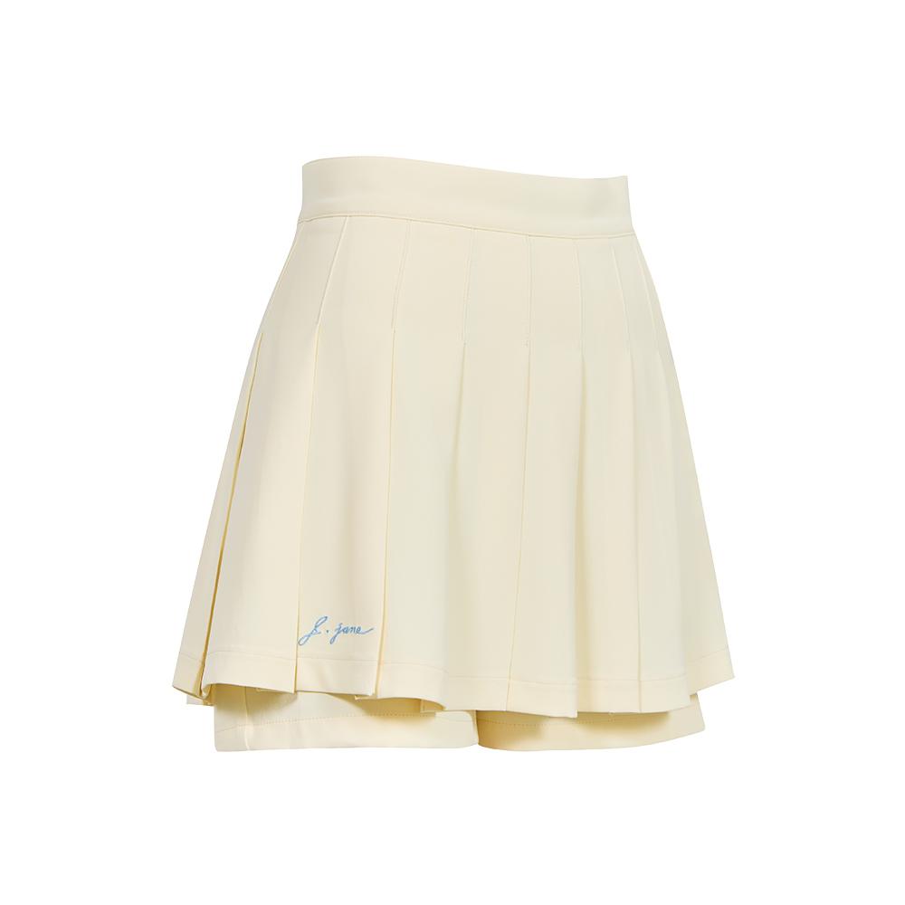 J Jane Pleated Skirt Pants (Yellow)