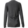 North Peak Women's Lightweight Long Sleeve Inner Shirt, Warm, Absorbent, Quick-Drying, Hollow Fiber, NP-8074 Black, WL