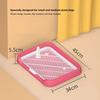 Removable Splash-Proof Dog Litter Box Plastic Pet Training Potty Tray  For Pet Cleaning