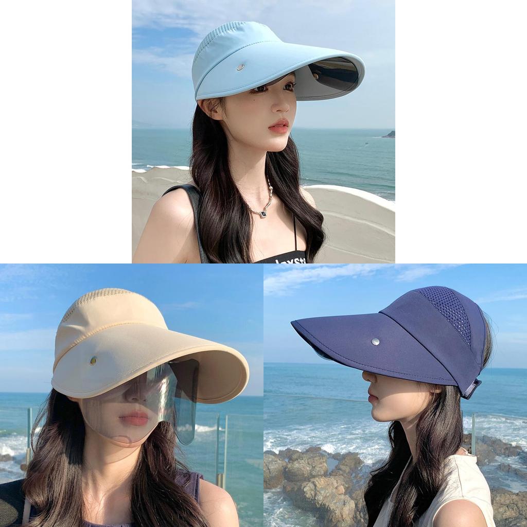 Sun Protection Sun Hat For Women With Wide Brim Outdoor Uv Shield For Summer Outdoor Activities