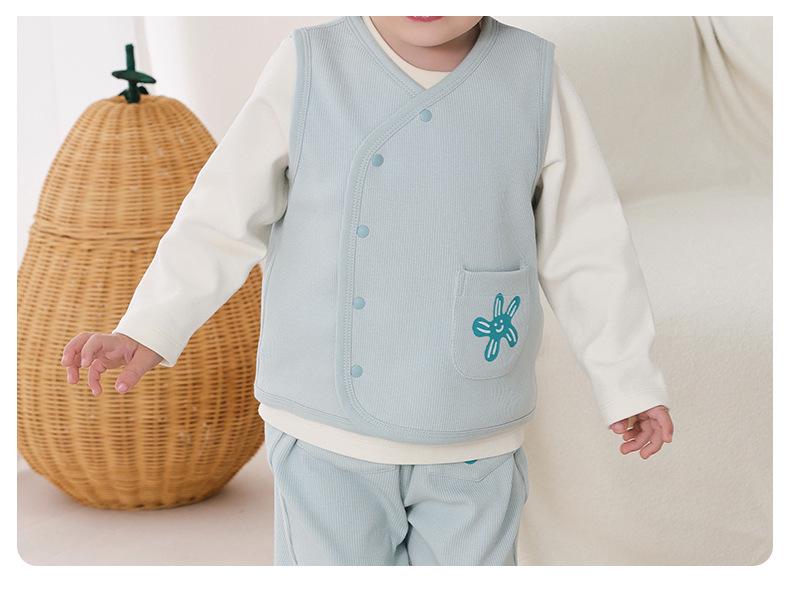 Unisex Baby Vest - Spring & Autumn Outerwear, Toddler Outdoor Wear, Lightweight Top