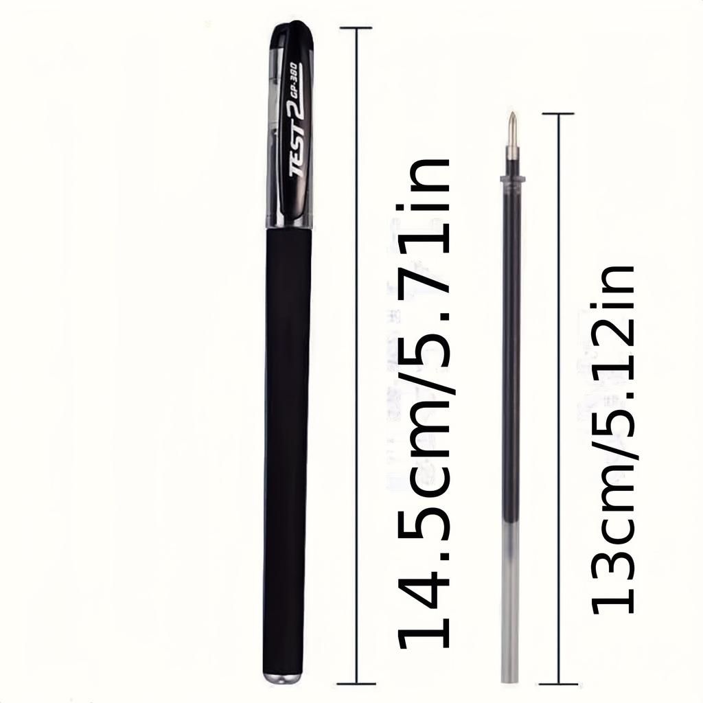 11/13/15pcs Black Pen, for Use by Students Or in The Office, Business Signature Pen, Office Student Exam Pen
