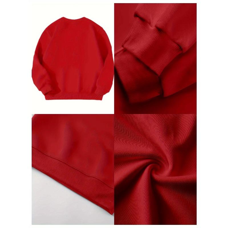 Fashion Girl Round Neck Sweatshirt