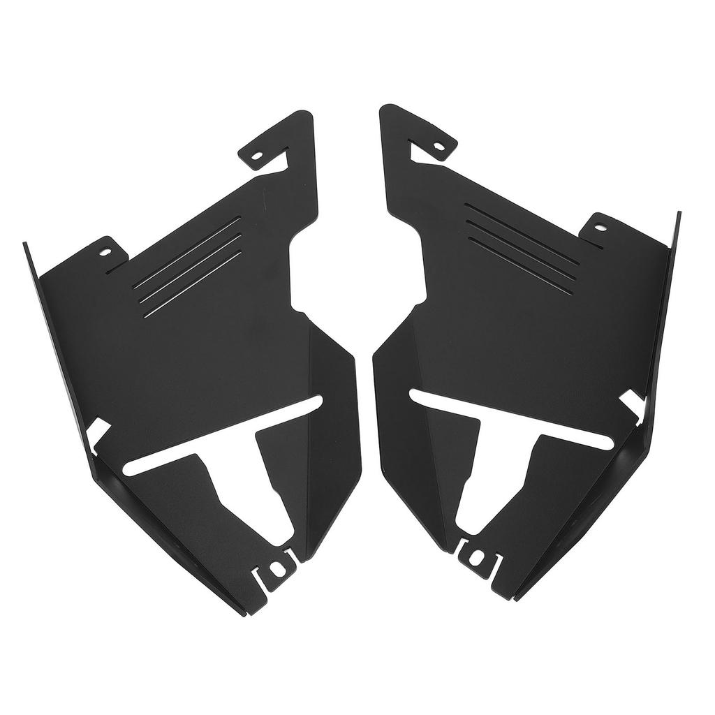 1 Pair Aluminum Front Splash Guard Protectors 219400863 Black A Arm Protectors for Ryker 600 900 Rally Sport
