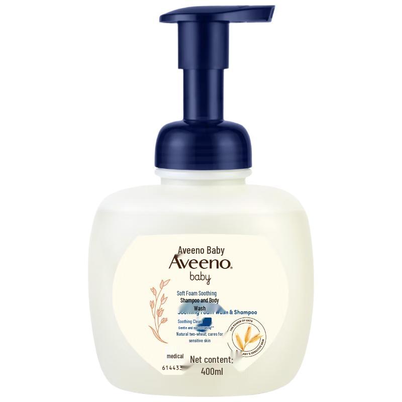 Aveeno Kids 2-in-1 Gentle Foam Soothing Baby Wash & Shampoo