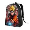 Customized N-Narutoes Uzumaki Backpacks Men Women Fashion Bookbag for School College Manga Bags