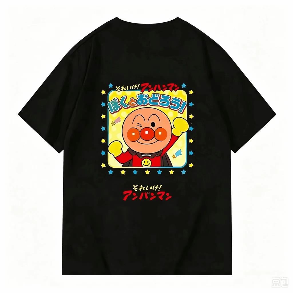 AAnpanunisexs Print TShirt Oversized Unisex Streetwear Trendy Cotton Fashion Street Casual Fashion Street High Quality Couples