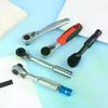 Chiave a cricchetto reversibile magnetica mini antiruggine a 72 denti, 1/4 di pollice, Strumento per la manutenzione domestica