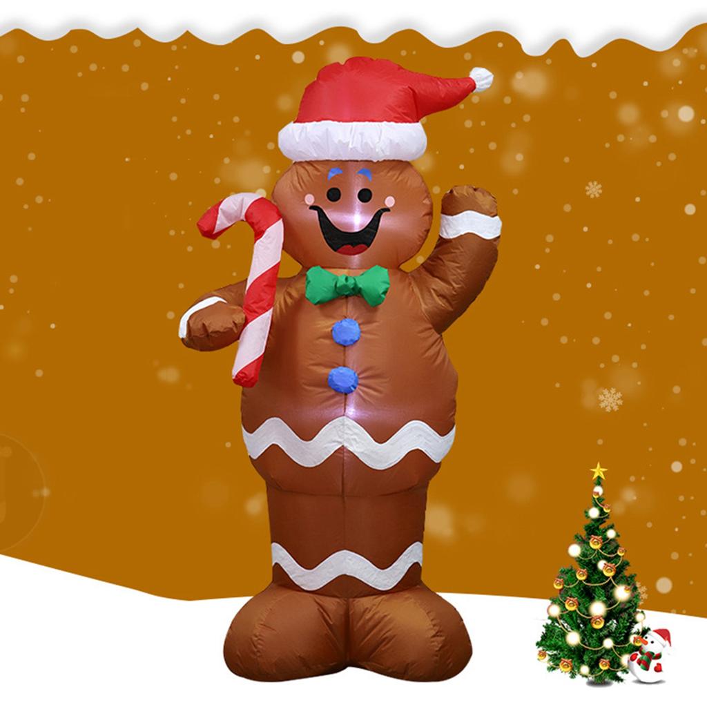 Gingerbread Man Aerated Model Christmas Inflatable Old Man Snowman