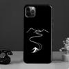 Custodia da Sci Neve Snowboard Sci Per iPhone 13 11 14 Pro Max 12 mini Copertura Totale Per iPhone XR XS Max X 7 8 Plus SE 2020