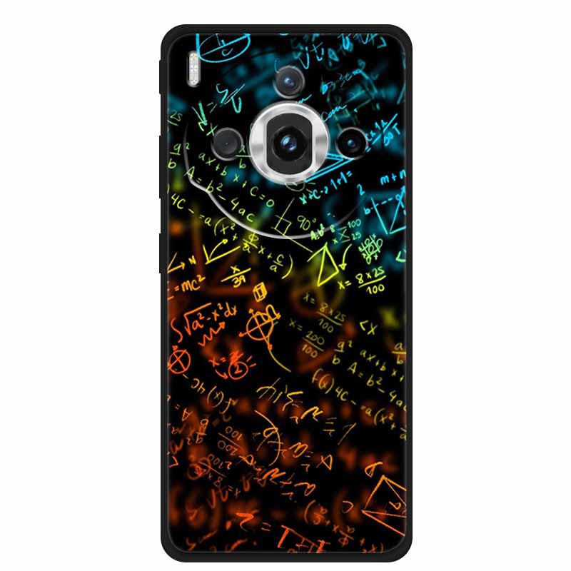 For ZTE nubia Z60S Pro 6.78" Case TPU Soft Black Silicone Painted Cute Cat Starry Cover for Nubia Z60S Pro Luxury Animals Funda