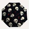 1pc Skull Pattern Automatic Opening/Closing Folding Umbrella with 39 Ribs, Plastic Handle, Windproof Portable Sunshade Umbrella Y250726079