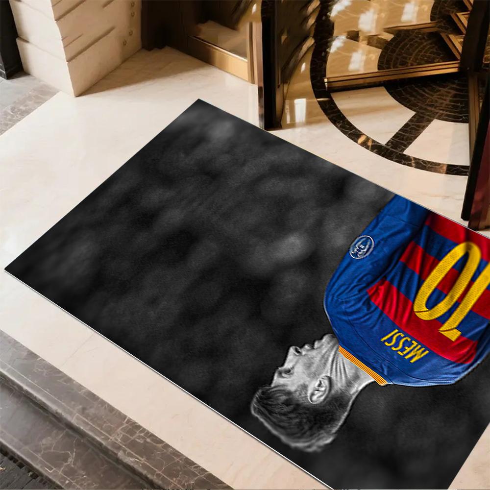 Tapis Design Légende Inter Milan pour Entrée Décorer pièce Cuisine Couloir Tapis Antidérapant Bureau Décoration Maison Idée Cadeau Parfaite pour Anniversaire/Noël
