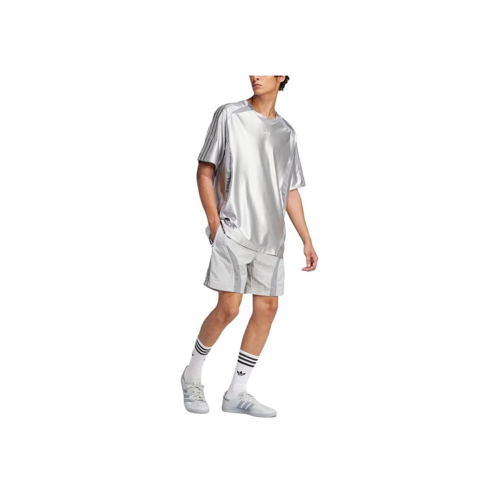 Adidas Originals Adicolor 2000s Fashion Soft Comfortable Casual Sports Shorts Men Shorts Light-Gray Gray JP1132