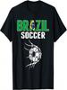 Brasilien Fußballfans Trikot - Unterstütze das brasilianische Fußballteam T-Shirt