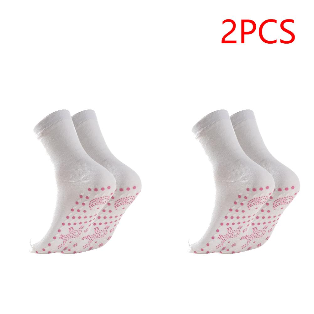 1-5Pair Self-Heating Shaping Socks Pain Relief Foot Therapy Thermal Socks Warming Tourmaline Cold-Resistant Christmas Winter