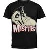 Misfits Maglietta Grafica in Cotone Punk Rock Band Tee Y2k Grunge Streetwear Stampa Grafica Retro Harajuku Y2k Tshirt Uomo Donna Top