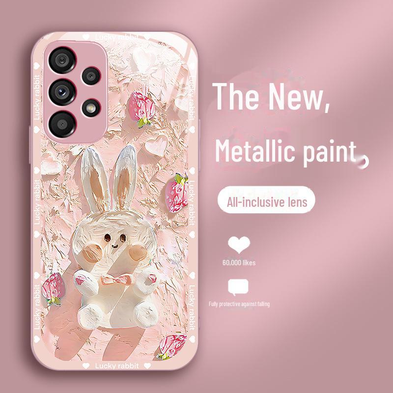 

Универсальный чехол с масляной живописью из жидкого стекла для Samsung S20Ultra, S21, S22Pro S21 FE