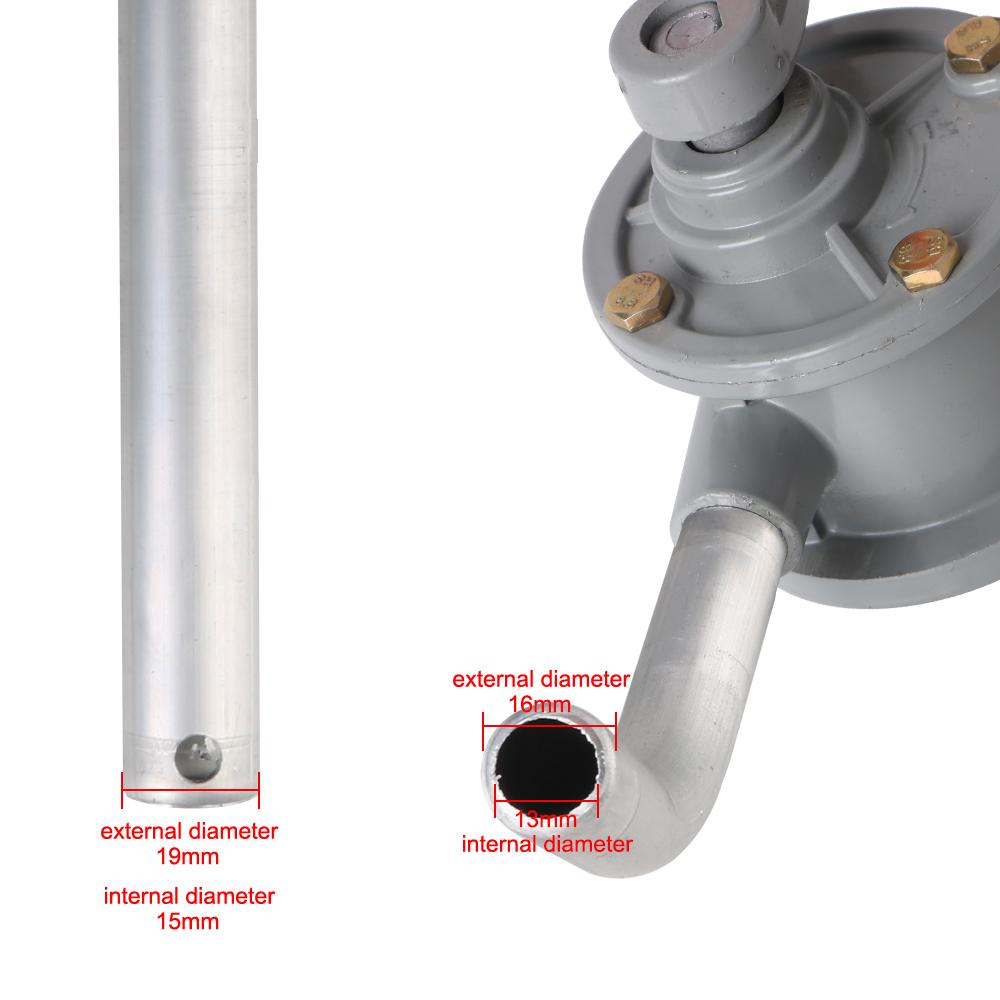 Aluminium-Getriebeöl-Injektor-Siphon-Saugbecher Getriebe-Handkurbelwerkzeug mit Ölrohr Auto-Styling Manuelle Ölpumpe Vakuumpumpe Manuell