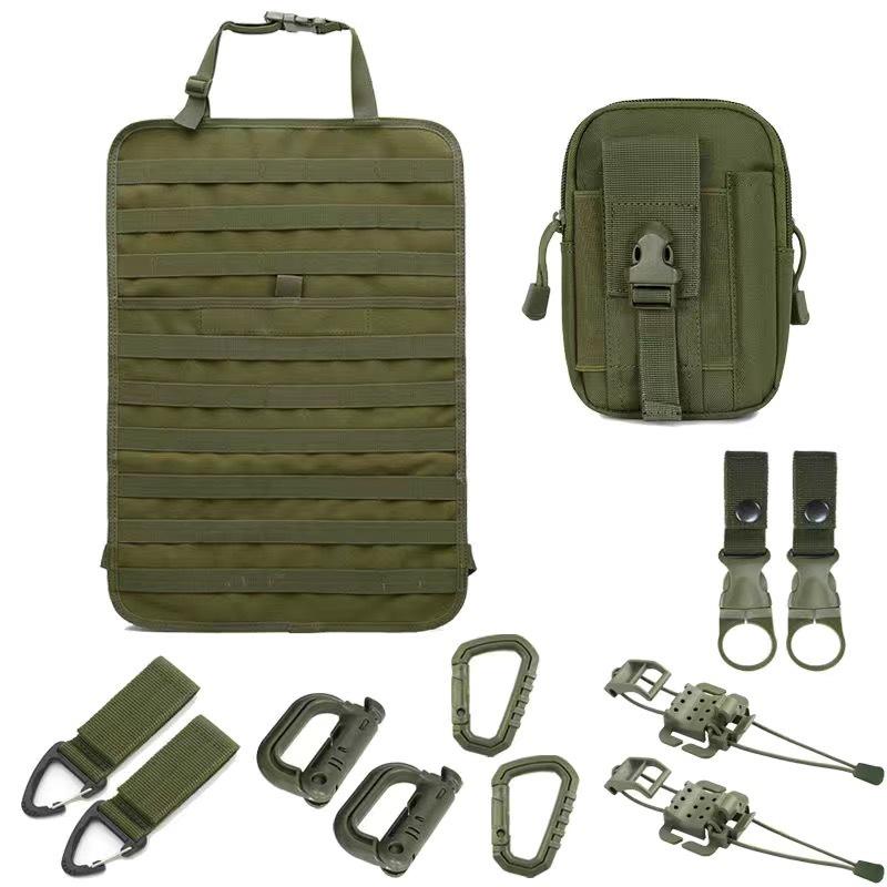 Tactical Car Seat Backrest MOLLE Storage Bag