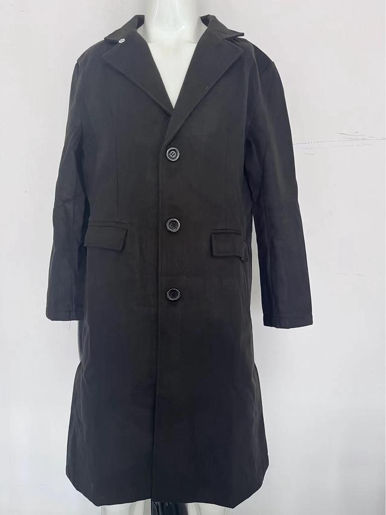 Available Now: New Five-Color Men's Woolen Trench Coat