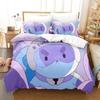 Cartoon Bee PuppyCat Bedding Set Duvet Cover Bed Set Quilt Cover Pillowcase Comforter king Queen Size Boys Adult Bedding Set