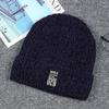 Women Man Ski Autumn Winter Cuff Beanies Knitted Hats Hip Hop Hat Skullcaps Thicken Winter Beanies