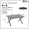 Outdoor Carbon Steel Roll-up Table