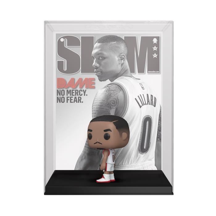 Figurine De Collection NBA SLAM Damian Lillard - FUNKO - Multicolore Gris - Mixte 14 Ans
