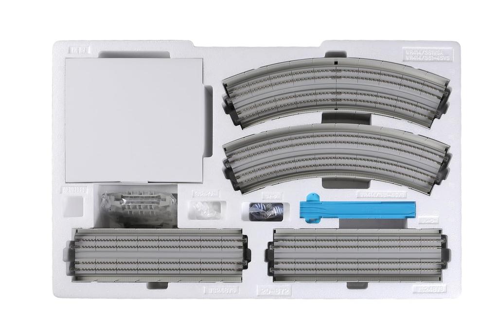 Základní sada KATO N Gauge V13 se dvěma kolejemi Základní sada železničního modelu (R414/381) 20-872