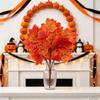 2PCS Fabric Artificial Maple Leaf Fallen Style Maple Leaf Bouquet  for Wedding Decor