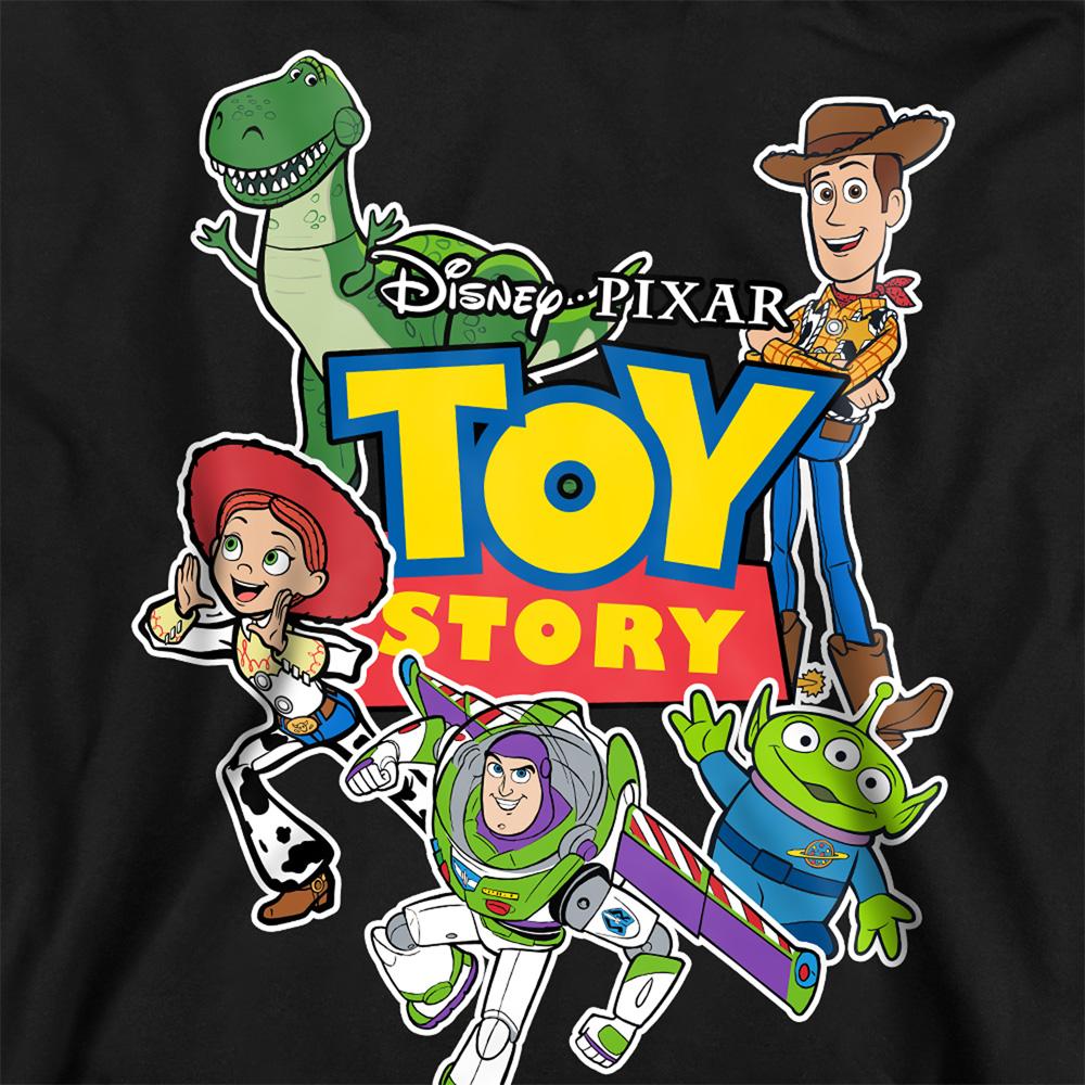 Toy Story Unisex Adult Characters Cut Out Sweatshirt
