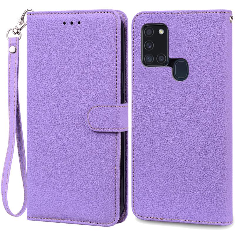 

Чехол A21S для Samsung Galaxy A21S Чехол-кошелек из кожи с откидной крышкой для Samsung A21S Чехол A 21s A217F Мягкая силиконовая накладка Fundas For Samsung A21S