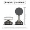 Folding Mount Holder for Dashboard Magnetic 360 Degree Rotating Suction Cup Phone Stand Car Phone Stand Holder