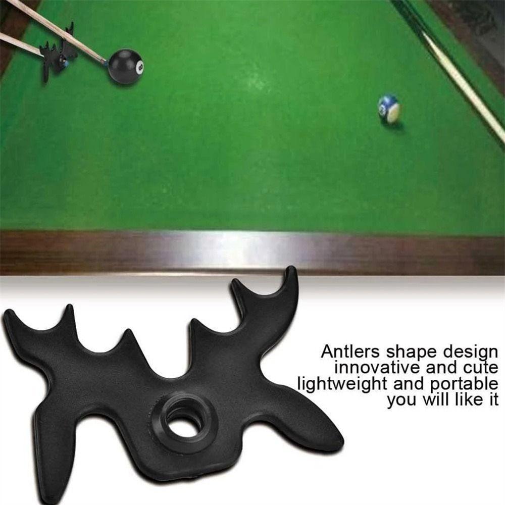 Cue Stick Frame Billiards Cue Rack Bridge Head Holder Antlers Rod Holder Snooker Pool Rack