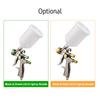 LVLP 1.8mm Air Spray Gun Kit 600cc Fluid Cup Gravity Feed Air Paint Sprayer Mini Handheld