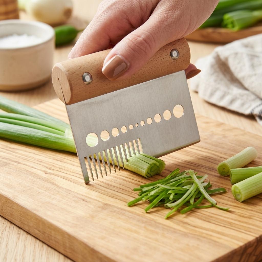 304 Stainless Steel Multi Functional Vegetable Cutter With Adjustable Thickness For Home Kitchen Use