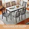 Dining Room Chair Covers Stretch Dining Table Chairs Seat Covers Washable Furniture Protector For Office Farmhouse Bedroom RV