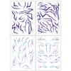 4PCS KPop Demon Hunters Temporary Tattoo Set Rumi& Jinu Patters Bithday Party Huntrix Haloween Cosplay Rumi Tattoos Stickers