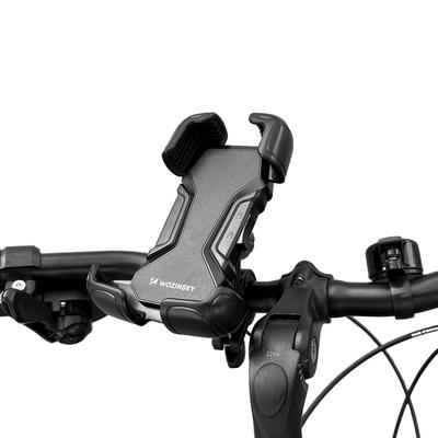 Strong Phone Holder for the Handlebar of a Bicycle, Motorcycle, Scooter, Black